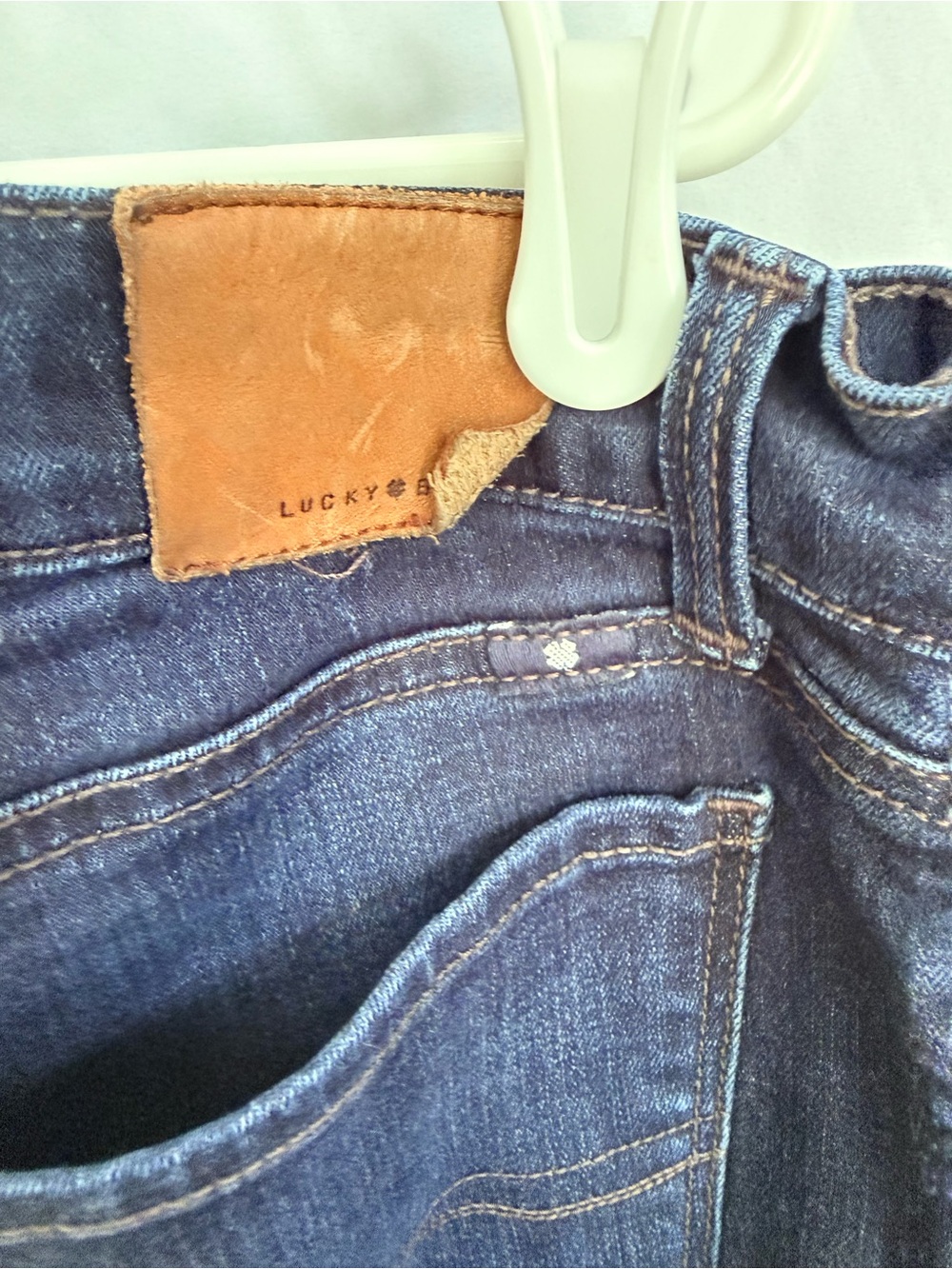Lucky Brand Dark Indigo Slim Jeans - Picture 4 of 4